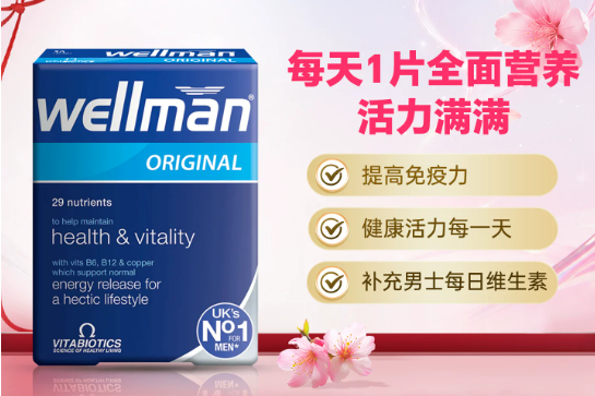 wellman男士复合维生素